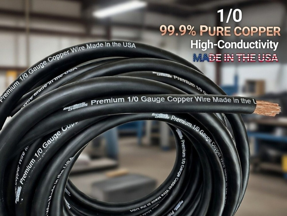 Resilient Sounds 1/0 Premium High Conductivity Copper Wire – 99.9% Pure Copper