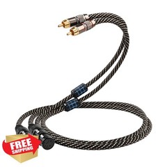 YYTCG Dual RCA to XLR Audio Cable 4.92ft HiFi OFC
