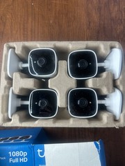 TP-Link Tapo C100 1080P Indoor WiFi Security Camera 4-Pack w/Adapters Tested