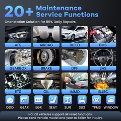 MUCAR 682 OBD2 Scanner All System Tool CANFD & FCA AI Diagnostic Bidirectional