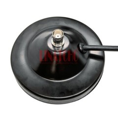 BNC Female Jack Socket Antenna Magnetic Base 90MM Diameter RG58U Cable BNC male