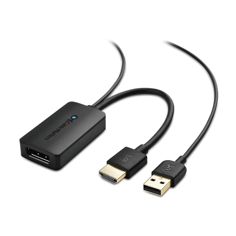 Cable Matters HDMI To DisplayPort Adapter 4K At 30Hz Active HDMI To DP Adapter