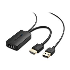 Cable Matters HDMI To DisplayPort Adapter 4K At 30Hz Active HDMI To DP Adapter