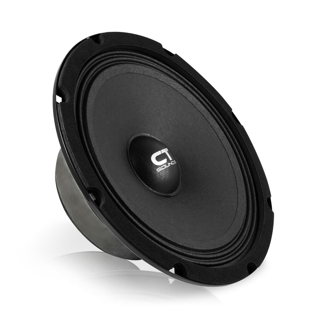 CT Sounds TROPO8-4 8″ 400W Max 4-Ohm Shallow Mount Midrange Speaker – Single