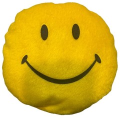 Smiley Face CD Holder—Yellow And Fuzzy—Holds 24 CD’s—NEW—SHIPS IN 24 HOURS—