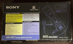 Sony NW-MS7 Walkman FACTORY SEALED (except to check accessories and take photos)