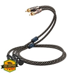YYTCG 2-Pack RCA to XLR Cable 9.84ft/3m