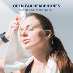 New PSIER SP05 Open Ear Bluetooth Headphones Earbuds, 40 Hours, Bluetooth 5.3