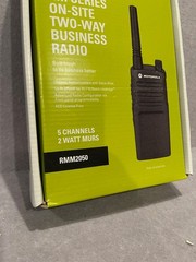 MOTOROLA RMM2050 RM SERIES TWO WAY RADIO BUSINESS NEW OPEN BOX