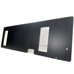 19-23 GM Truck Silverado Sierra Custom Made Amplifier Rack 1/4 Abs Plastic