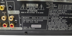 Sony STR-DB940 5.1 Channel 550W Receiver Dolby Digital | Tested