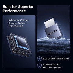 4 Pack HDMI Dummy Plug 4K@60Hz 2K@60Hz 1080P@120Hz, EDID Emulator, Virtual Mo…
