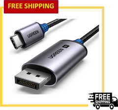UGREEN Unidirectional Braided USB C to DisplayPort 1.4 Cable 8K@60Hz 4K@240Hz