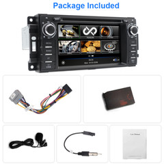 For Jeep Wrangler Unlimited 2007-2015 Car CD DVD Stereo CarPlay GPS Navi camera