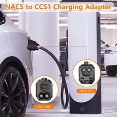 NACS to CCS1 Adapter 500A 1000V Fast Charge Tesla Supercharger EV Charger