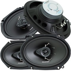 4x Blaupunkt BPS-E683 6×8″ 3-Way Coaxial Car Speakers 240W Max Power – 2 Pairs