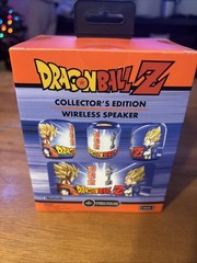 Dragon Ball Z Goku And Vegeta wireless speaker with built in mic, and radio New!