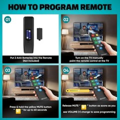 Big Button Universal TV Remote for Senior Simple Easy to Use Dementia Products