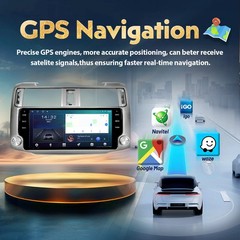 10.33″ Carplay Stereo Radio Head Unit For Toyota 4Runner 2010-2019 Tesla Style