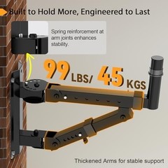 Set of 2 Speaker Wall Mount Wall Mounting Brackets
