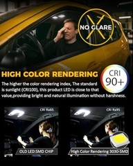 Car Interior LED Light Replacement for Kia Optima K5 2021-2024,6000K Super