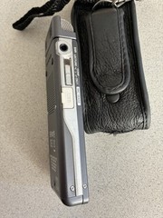 Working Olympus DS-30 Digital Voice Recorder With Protective Cover Needs Battery