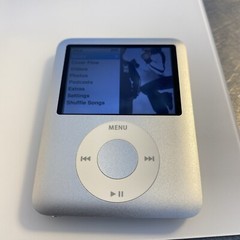 Apple iPod nano 3rd Gen Silver (4 GB) New battery installed New. Huge Bundle