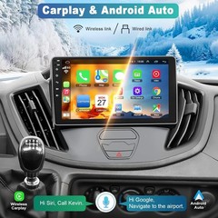 4+64G Android 13 Car Radio for Ford 2013-2019 Transit, 9 Inch IPS Touch Screen