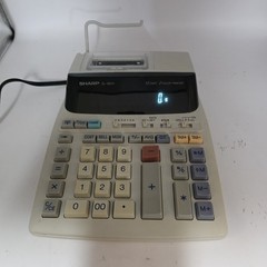 Sharp EL-1801V 12 Digit Desktop Electronic 2 Color Printer Calculator FREE S/H