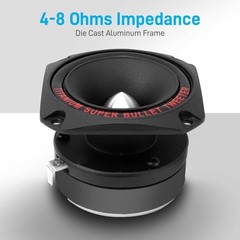 PYRAMID 1in. Tweeter 150W Heavy Duty Titanium TW44