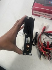 Thunder AC6 Dual Power RC Battery Balance Charger Discharger Black Mains