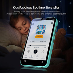 80GB Kids MP3 Player with Bluetooth, Pre-Installed Spotify, Spotify Kids, Audibl
