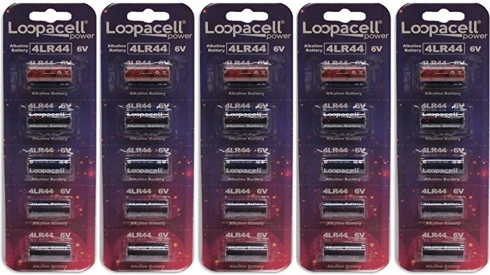 25 A544 4LR44 PX28A 476A GP476 K28L L1325 V28PX 6V Collar Batteries By LOOPACELL
