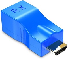 HDMI to RJ45 Extender, HDMI to RJ45 Ethernet Network Converter Over by Cat5-e…