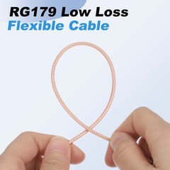 BNC Cable 1.64 FT 3G-SDI Coaxial Video Cable 75 Ohm Male to Female Connector