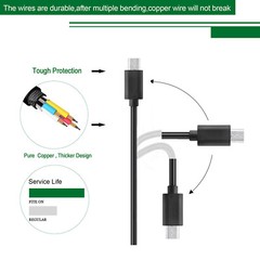 UL 5ft Adapter Charger Cord For Insignia NS-SPBTWAVE2-BK Portable Speaker Power