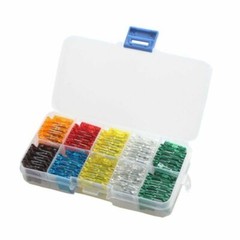120Pcs Car Motorcycle Mini Low Profile Fuse Box 5 7.5 10 15 20 25 30 AMP ATM APM