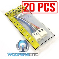 20 pcs CC-112096 70-7550 NWH702 1995-UP 07 FOR NISSAN CAR STEREO WIRE HARNESS