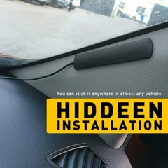 Car AM FM Radio Stereo Hidden Antenna Stealth For Vehicle Truck Motorcycle Boat