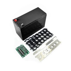 12V 3S 7P 40A BMS Li-ion Battery Pack Kit DIY Case Holder 18650 Power Wall Box