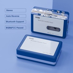 Bluetooth Stereo Audio Transfer Cassette Player Personal Cassette USB Portableg5