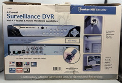 Bunker Hill 68332 Security System 500GB HD DVR 4 Cameras 4 Channel