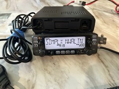 Icom IC-2730A VHF/UHF 50W Dual Band FM 1000CH LCD w/ Mic Cables FCC