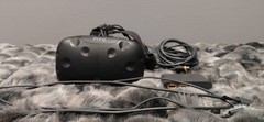 HTC Vive VR Headset Headset, cord, and link box only. Read Description