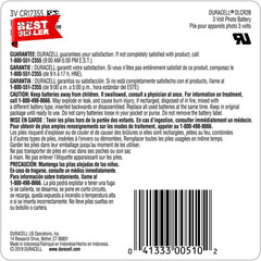 CR2 3V Lithium Battery, 1 Count Pack, High Power for Cameras & Photography Use