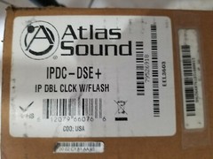 Atlas Sound IPDC-DSE+ Sided Wall or Ceiling Mount 16 x 64 LED Display – Red