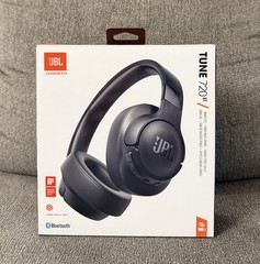 JBL Tune 720BT Over-Ear Wireless Bluetooth Pure Bass Sound Headphones (Black)