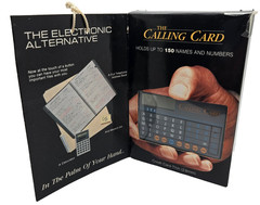 New The Calling Card (Vintage 1986) The Electronic Little Black Book Hong Kong