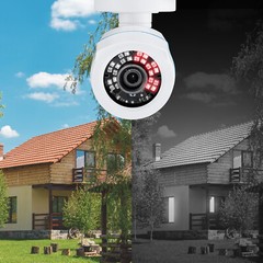 ZOSI 2MP Security Camera 4in1 Bullet Surveillance CCTV Outdoor Night Vision Cam