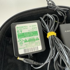 Sony MDR-NC500D Digital Noise Canceling Headphones Case Cords Power Adapter